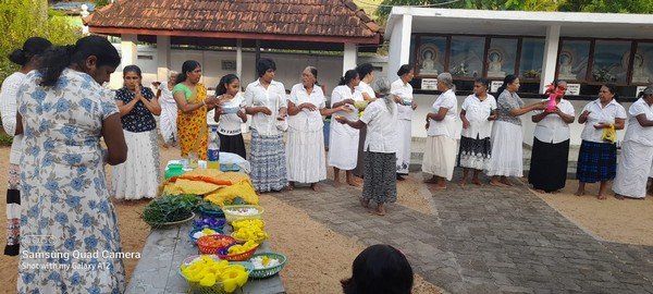 Sethpatha Bodhi Puja Pingkam for New Year at Magammana Purana Temple (2023-01-02)